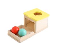 KSJOAIDDE Object Permanence Box Portable Learning Toy for 1 Year Old Babies Boys Girls