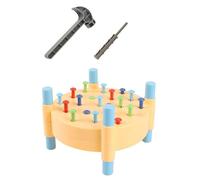KSJOAIDDE Pounding Toy Early Learning Baby Hammer Game for Girls Birthday Gifts blue