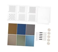 KSJOAIDDE Sashiko Coaster Kit Embroidery Starter Kit for Quilting Art Craft Patchwork Set A