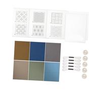 KSJOAIDDE Sashiko Coaster Kit Embroidery Starter Kit for Quilting Art Craft Patchwork Set C