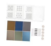 KSJOAIDDE Sashiko Coaster Kit Embroidery Starter Kit for Quilting Art Craft Patchwork Set D