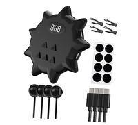 KSJOAIDDE Screen Clicker Automatic Phone Screen Tapper for Live Broadcasts Gaming 4 click heads 9.5x9.5 cm