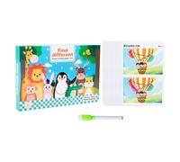 KSJOAIDDE Search and Find Differences Game Logical Thinking Training Toy for Kids Boys Type B
