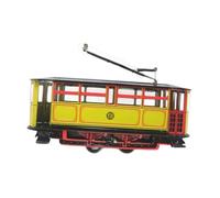 KSJOAIDDE Tram Model Iron Decor Transport Car Model for Boys Girls 3 Years Old up Gift
