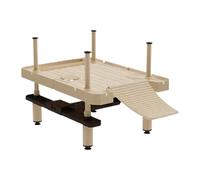 KSJOAIDDE Turtle Basking Platform Aquarium Float Decoration for Frog Salamanders Newts