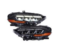 Ksjosji Headlamps Assembly Full LED Headlights With DRL Sequential Turn Signal Upgrade Projector Front Lamp Assembly For Mustang 2018-2023 Front Headlight
