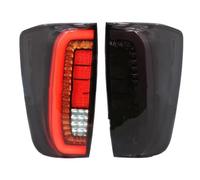 Ksjosji Rear Tail Light Kit Car Tail Lamps For Nissan Navara NP300 2015 2016 2017 2018 2019 2020 2021 2022 2023 LED Brake Turn Signal Taillights Tail Lamp(Smoked Lens)