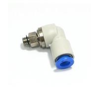 KSL06-M6 Tube 0.D.6mm Connection Thread M6x1 Connectors Joint Elbow Rotary One Touch Fitting KSL