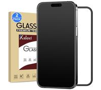 Ksleri 2 Pack Matte Glass Screen Protector for iPhone 16 Pro Max 6.9 Inch, Matt Tempered Glass Film with Easy Installation Frame