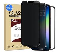 Ksleri 2 Pack Matte Privacy Screen Protector for iPhone 16e/ 14/13 pro/ 13, Anti Spy Anti Glare 9H Tempered Glass Film, Dynamic Island Compatible, Case Friendly, 6.1 inch