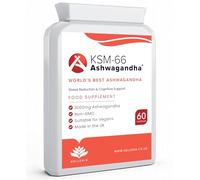 KSM 66 Ashwagandha 3000mg - 60 Capsules | Traditional Rejuvenating Properties & Immune System Support | Equivilent to 3000mg Ashwagandha per Capsule - KSM 66 Made in UK by Hellenia
