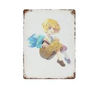 KSOXDAITIP Anime Attack on Titan Armin Arlert Poster Wall Decor Art Metal Tin Poster Modern Home Decor Art Metal Poster Home Bar Shop Decorations Vintage Sign Gift 15.7"x11.8"