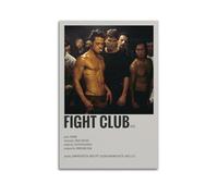 KSOXDAITIP Brad Pitt Fight Club Workout Poster, Canvas Art Print, Modern Family Bedroom Decor, 08x12inch(20x30cm)
