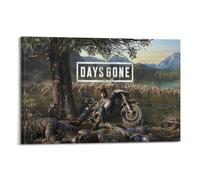 KSOXDAITIP Days Gone Game Poster Poster Decorative Painting Canvas Wall Posters And Art Picture Print Modern Family Bedroom Decor Posters 08x12inch(20x30cm)