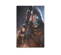 KSOXDAITIP Destiny Video Game Cayde-6 Portrait Poster Poster Decorative Painting Canvas Wall Posters And Art Picture Print Modern Family Bedroom Decor Posters 08x12inch(20x30cm)