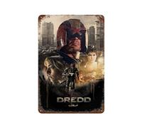 KSOXDAITIP New SWAT Judge Movie Poster Wall Decor Art Metal Tin Poster Modern Home Decor Art Metal Poster Home Bar Shop Decorations Vintage Sign Gift 11.8"x7.9"