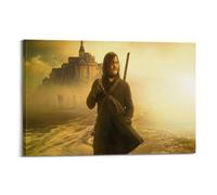 KSOXDAITIP Poster for The Walking Dead Daryl Dixon TV Show Poster Decorative Painting Canvas Wall Posters And Art Picture Print Modern Family Bedroom Decor Posters 08x12inch(20x30cm)