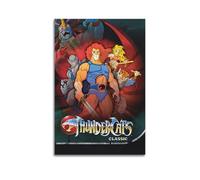 KSOXDAITIP Retro TV Show Thundercats Poster Thundercats Classic Poster Decorative Painting Canvas Wall Posters And Art Picture Print Modern Family Bedroom Decor Posters 08x12inch(20x30cm)