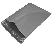 KSP-Mailing Bags - Self Adhesive, Waterproof and Tear-Proof Postal Bags - Small to Large Sized Grey Plastic Mailing Mail Post Postage Plastic Bags (100, K11(550 X 750 MM) 22 X 29)