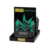 ksp partners ltd e-commerce 1 X CLIPPER LIGHTERS (GREEN LEAVES)