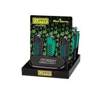 ksp partners ltd e-commerce 1 X CLIPPER LIGHTERS (GREEN LEAVES MINI)