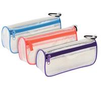 Ksp partners ltd e-commerce 1 X Pencil Case TUFF Wedge -Tiger Stationery Large -205 x 90 x 50 mm