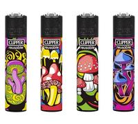 ksp partners ltd e-commerce 4 X CLIPPER LIGHTERS (ALWAYS HIPPIE 3)