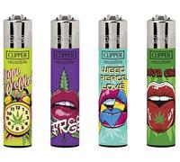 Ksp partners ltd e-commerce 4 x CLIPPER LIGHTERS -no feul (WEED BREAK FREE)