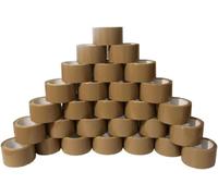 Ksp partners ltd e-commerce Brown Packaging Packing Tape for Parcels and Boxes 48mm x 66m, 72 Rolls STIKKY TAPE