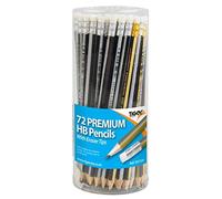 Ksp partners ltd e-commerce HB Pencils Multipack Rubber Eraser Tip Pencil School Exam Stationary black lead -tiger stationery pack of 72
