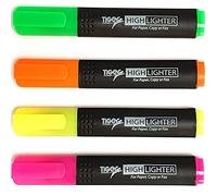 ksp partners ltd -High lighter Pens Fluorscent - tiger stationery PACK OF 4