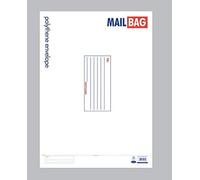 KSP - White Premium Mailing Bags Postal Poly Pack Postage Clothes Strong EX -Large (10)