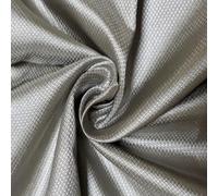 KSQP EMF Protection Fabric Faraday Fabric RFID Shielding Material Nickel Copper Fabric WiFi and Cell Signal Blocking Blocking EMI Shields Signals (5G,WiFi,Cell,bluetooth),silver-4x1.1m