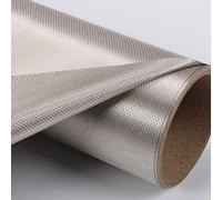 KSQP RF Shielding Fabric EMF Blocker Material Faraday Fabric-emi RFID Shielding Nickel Copper Fabric WiFi and Cell Signal Blocking Shields Signals Radiowave Microwave (5G,WiFi,Cell),silver-1x1.1m