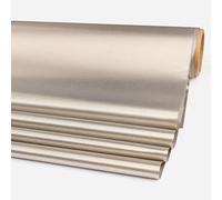 KSQP RFID Shielding Fabric EMF RF Signal Blocking Material EMF Protection Fabric Anti-Radiation RF Blocking Material EMI Shielding RF/EMI Blocks 5G,WiFi,Cell,blue-too-th Shielding,silver-2x1.1m