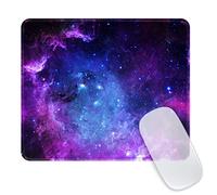 Ksriylm Square Aesthetic Landscape Series Mouse Pad Office Home Personalized Mouse Mat Waterproof Mouse Pad Non-Slip Rubber Base Computer Mouse Pads for Wireless Mouse,Starfield