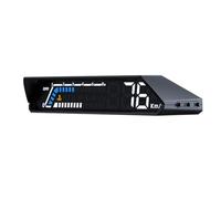 Ksrnsne 1 PCS S100 Dual Display HUD -Up Display Black Plastic Vehicle Instrument Transmission Oil Temperature Monitoring