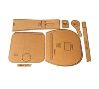 Ksrnsne 1 Set Leather Tool Kit DIY Leather Template DIY Handmade Craft Template Kraft Handbag Sewing Pattern Finished Product Size 21x19x6.5CM