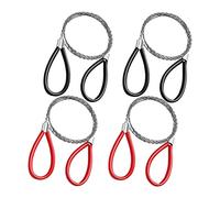 Ksrnsne 4 Pcs Stainless Steel Cable Saw Metal Wire Saw Hand Pocket String Rope Saw PVC Pipe Cutting Tool for Wood