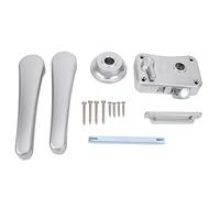 Ksrnsne RV Toilet Door Lock Bathroom Door Lock Caravan Boat Latch Handle Lock RV Accessories