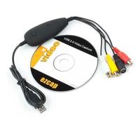 KSRplayer USB 2.0 RCA Audio Video Capture Adapter VHS to DVD Converter Recorder for Windows Xp, 2000, Vista, Window 7, Window 8 ,10