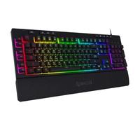 KssogOBOE Keyboard With Linear Mechanical-Feel Switch And RGB Backlight Compatible With K512 Shiva Detachable Wrist Rest(black)