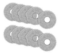 Kssvzz 10 Pack Mop Pads Compatible with ECOVACS DEEBOT Model X1 & T10 TURBO/Dreame L10s Ultra & L20 Ultra & L10s Pro Ultra Heat & X40 Ultra/Xiaomi X10+ & X20+, Reusable Mopping Pads Accessories