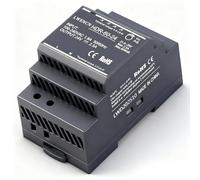 Kssvzz DIN Rail Power Supply 24V DC 2.5A 60W, Input 100-240V AC 50/60Hz DIN Rail Transformer for Home or Industrial Automation