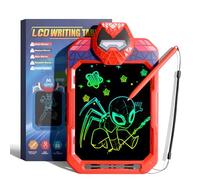 Kssvzz Spider LCD Drawing Tablet for Kids, Erasable 10" Writing Pad with Lock Function, Portable Doodle Board Toys for 3 4 5 6 7 8 Year Boys Girls, Educational Learning Toddler Gifts for Xmas Birthday