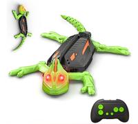 Kssvzz Wall Crawler Gecko with LED Eyes, 360° Rotation RC Robot Lizard for Kids, Climbs up Walls Climbing Chameleon for Prank Toys & Games, Birthday Xmas Gifts Presents Toys for Boys Age 3 4 5 6 7 8+