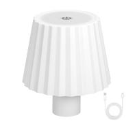 Kssvzz Wireless Bottle Lamp with Touch Control, 3 Colour Rechargeable Beer/Wine/Whisky Bottle Lights, Modern Decor for Home, Bar, Garden (White)