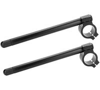 KSTE 41MM Clip-Ons Handlebars Adjustable, 1Pair Universal 41mm Motorcycle CNC Separate Handle Bar Adjustable Clip on Handlebar