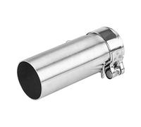 KSTE 51MM Link Pipe, Exhaust Muffler Pipe - 51mm Motorcycle Slip On Exhaust Middle Link Pipe, Exhaust Muffler Rear Pipe Tailpipe, Adapter Connector for Y-a-m-a-h-a YZF-R6 2006-2014