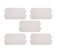 KSTE Microwave Oven Mica Plate, 5PCS Universal Mica Sheet Plates for Microwave Mica Plate, Microwave Sheet,Waveguide Cover Replacement Repairing Accessory for Kitchen Microwave Oven(116 * 64mm)
